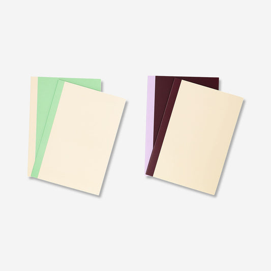 A5 set of notebooks - 4 pcs