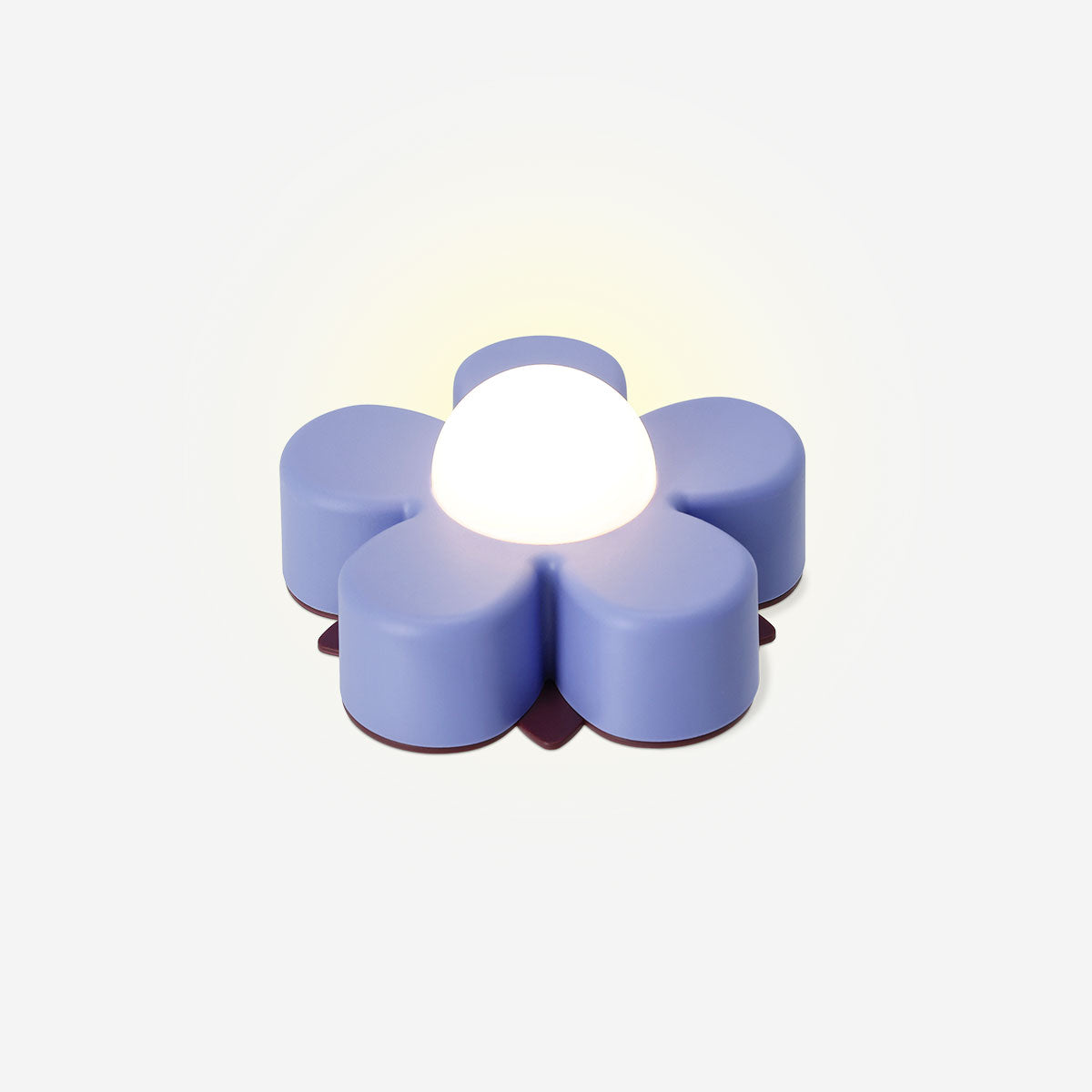 Purple flower-shaped cosy lamp from Flying Tiger Copenhagen, designed for home decor and ambient lighting.