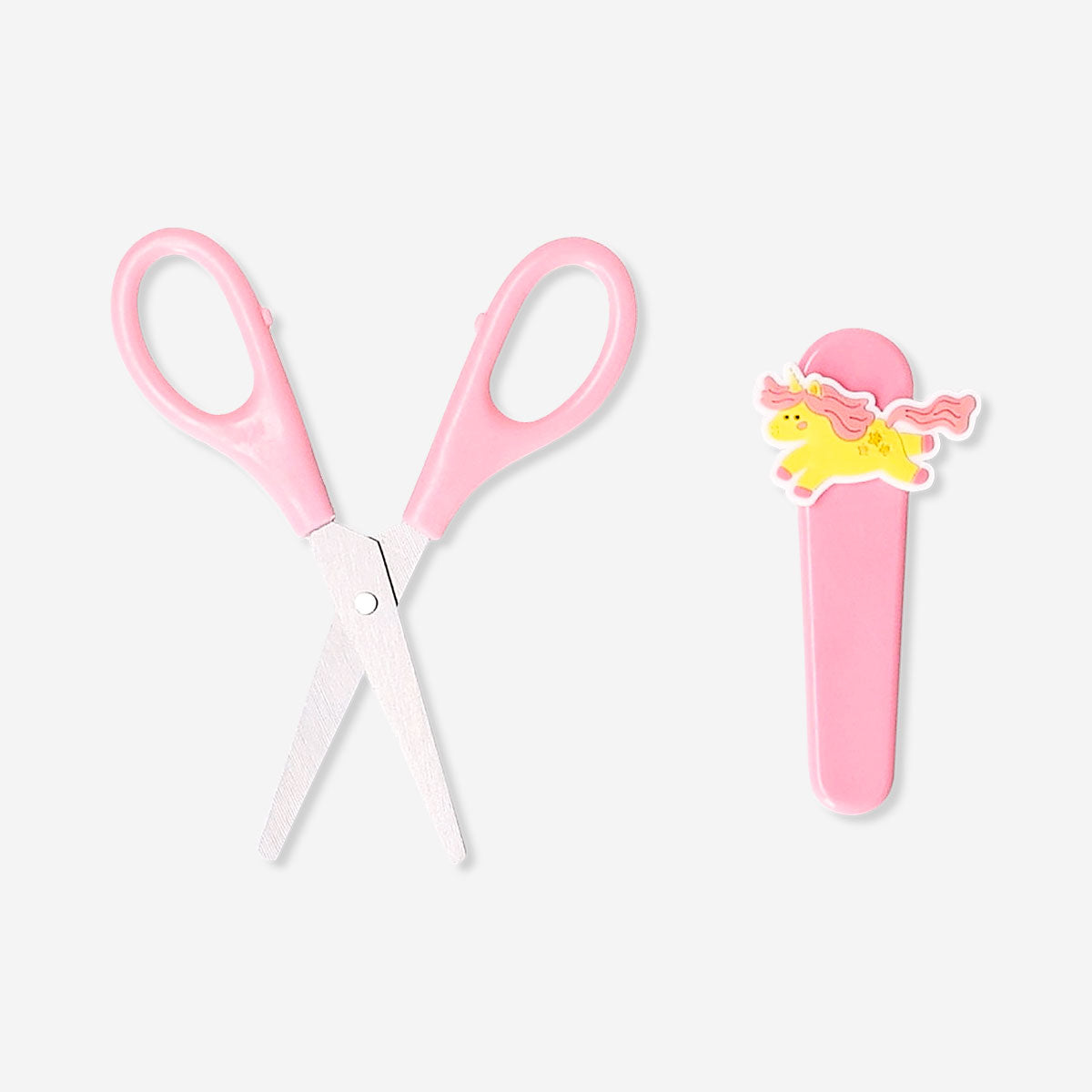 Flying Tiger Copenhagen unicorn office scissors with colorful unicorn design and sharp blades for crafting and cutting tasks
