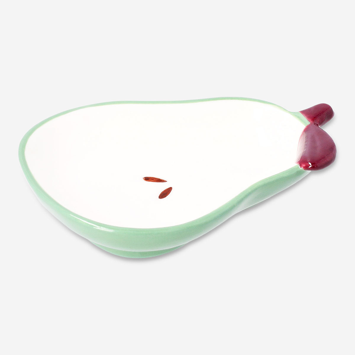 Flying Tiger Copenhagen Pear soap dish for home use, featuring a stylish and functional design for holding soap.