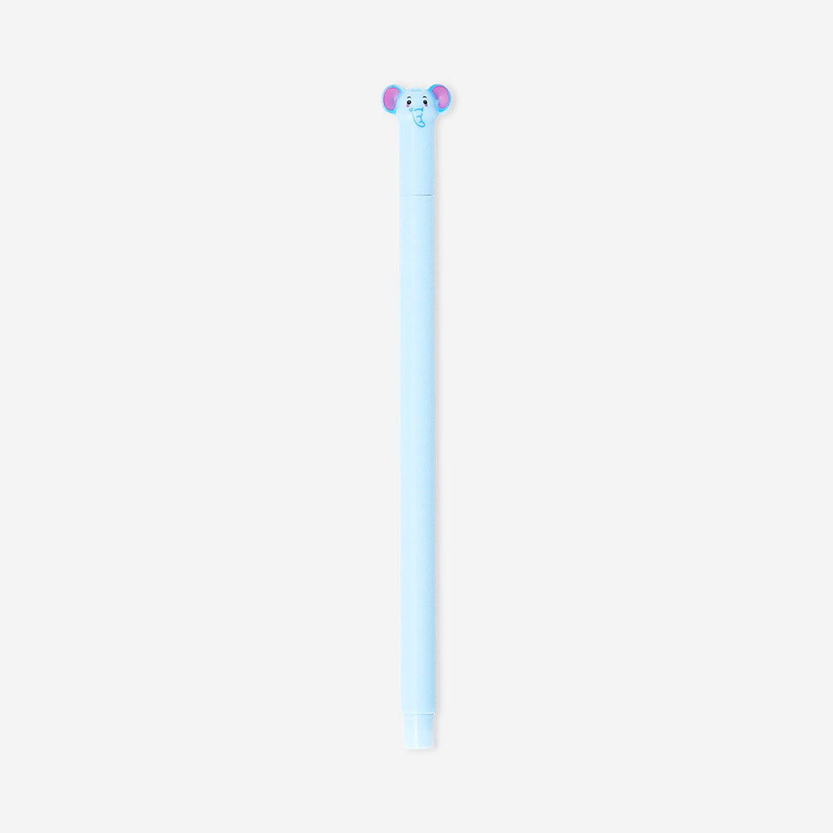 Erasable gel ink pen with elephant topper from Flying Tiger Copenhagen, suitable for office use.
