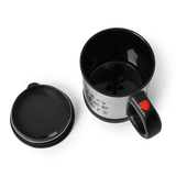 Self-stirring mug