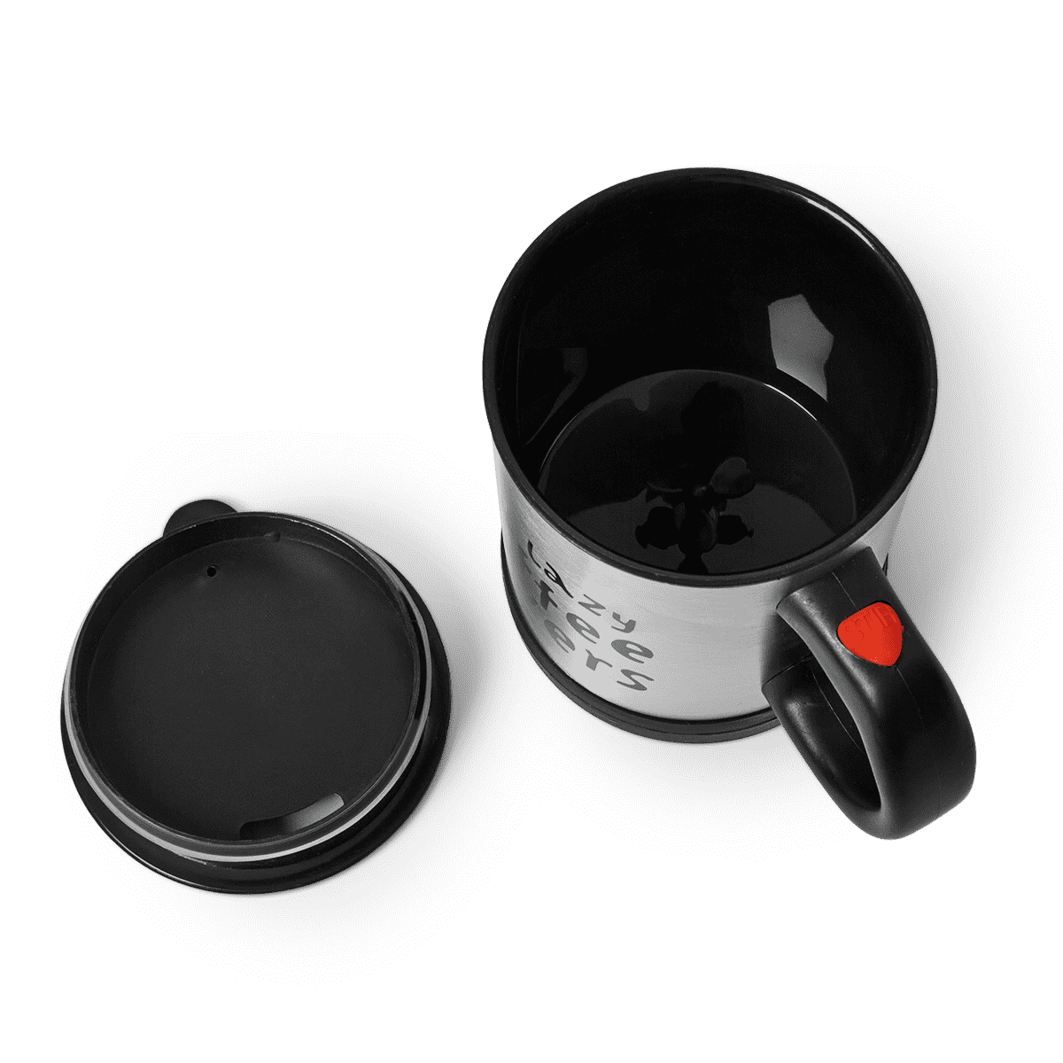 Self-stirring mug