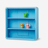 Flying Tiger Copenhagen large toy storage box, 30x30 cm, sturdy plastic container for organizing toy collections at home.