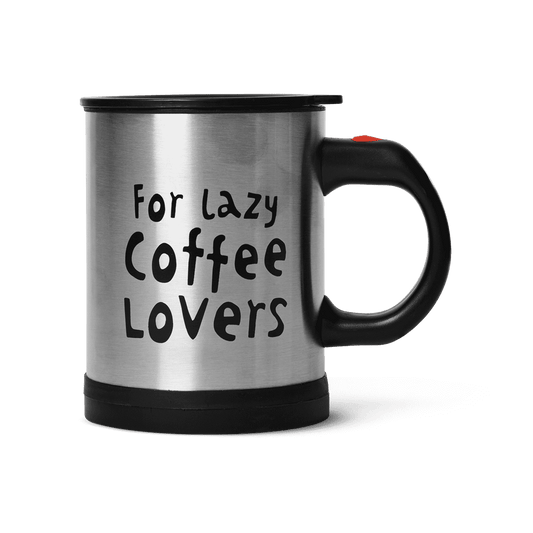 Self-stirring mug