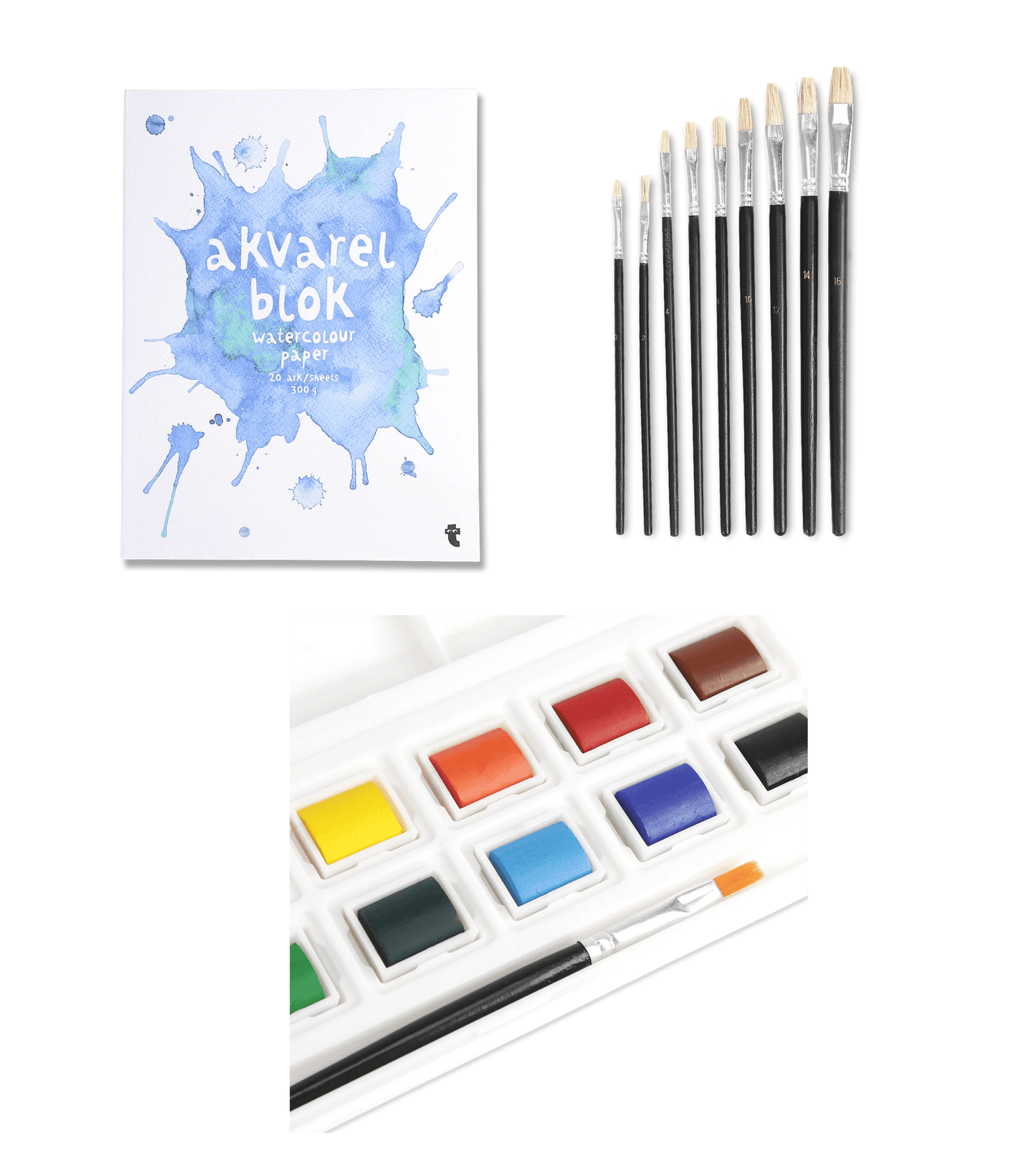 Watercolors bundle