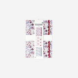 A4 Document folders with prints - 3 pcs