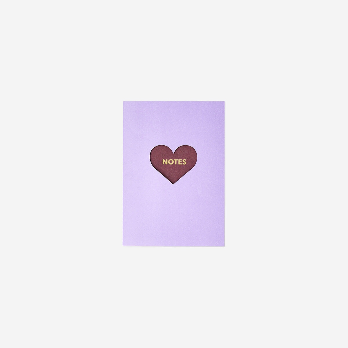 A5 Notebook with heart
