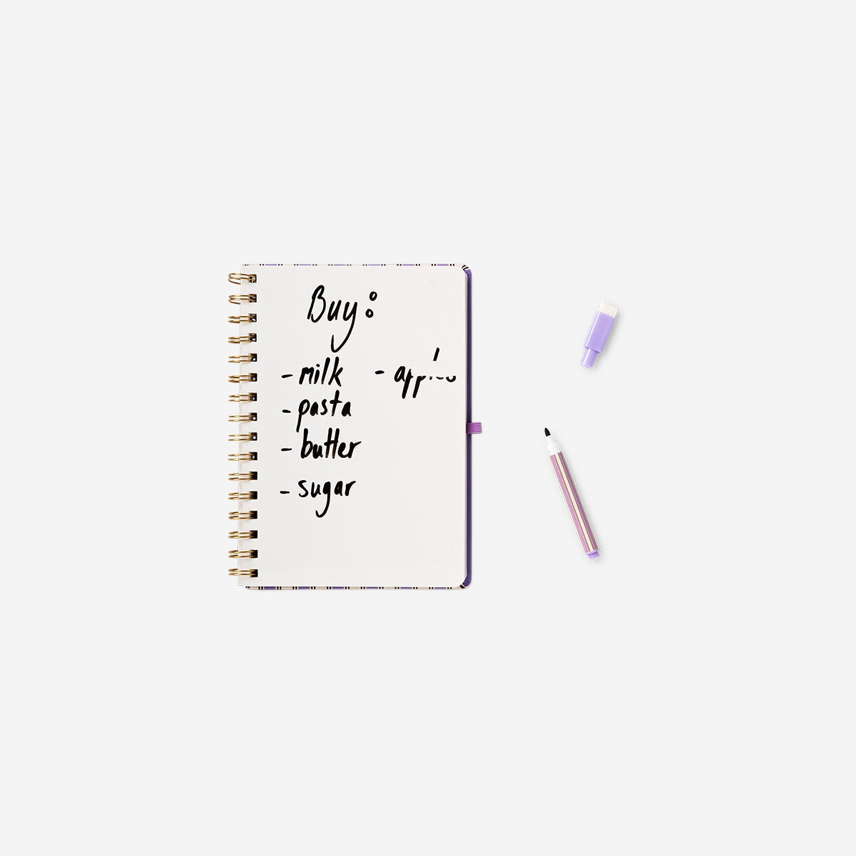 A5 Reusable notebook with erasable marker