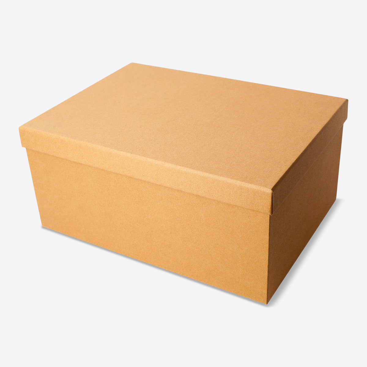 Flying Tiger Copenhagen craft paper storage box, 24x33 cm, ideal for organizing home essentials with stylish, natural-looking design.
