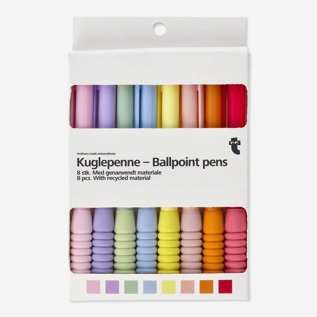 Kuglepenne. 8 stk.
