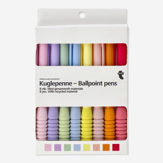 Kuglepenne. 8 stk.