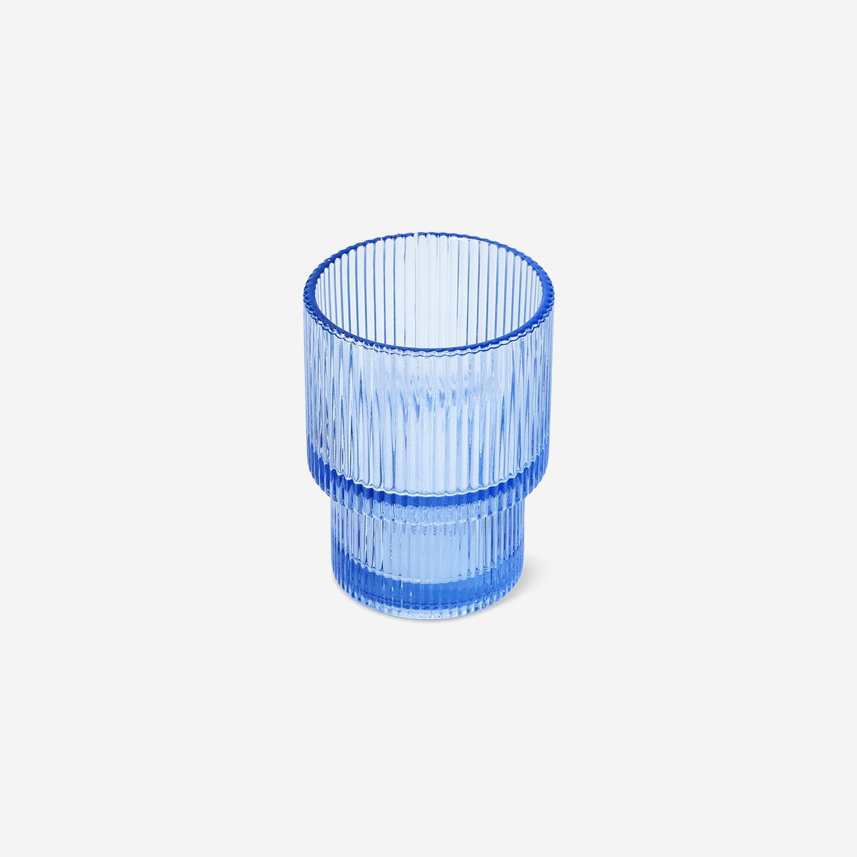Blåt drikkeglas - 200 ml