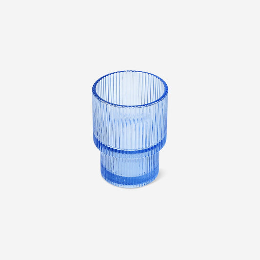 Blåt drikkeglas - 200 ml