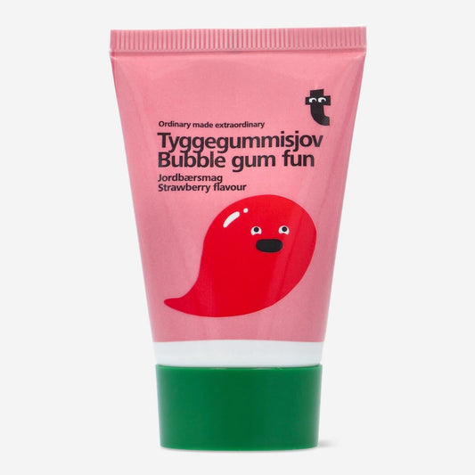 Sjovt tyggegummi. Smag af jordbær
