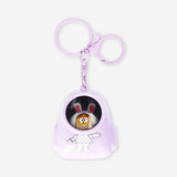 Flying Tiger Copenhagen candy monster keyring with light, featuring colorful, playful design and small gadget attachment.