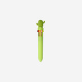 Cactus kuglepen - flerfarvet blæk