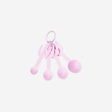 Pink kaktus måleskeer - 4 stk.