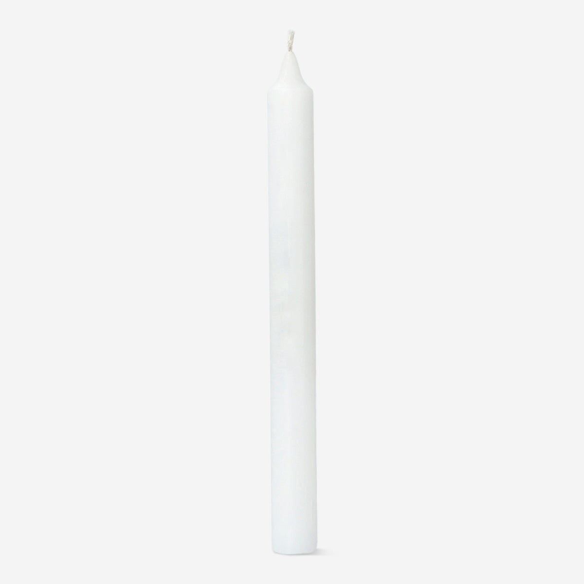 Hvidt middagslys - 24 cm