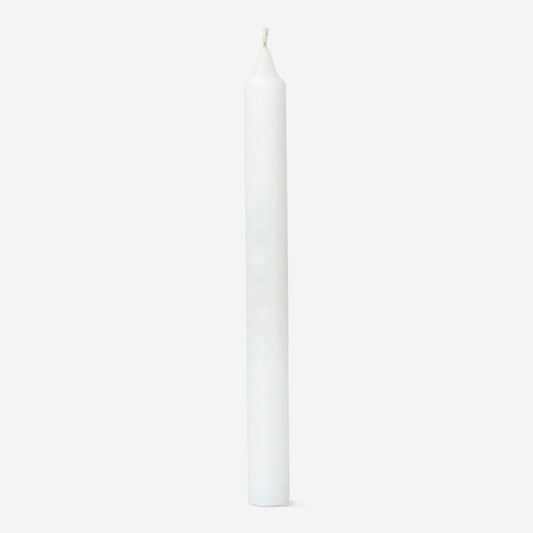 Hvidt middagslys - 24 cm