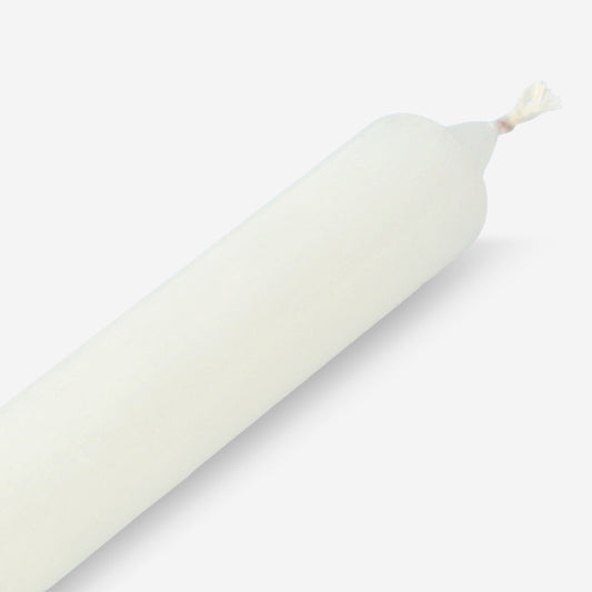 Ivory White Dinner Candle - 24 cm
