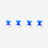 Four nautical tealights in decorative holders, perfect for home decor, by Flying Tiger Copenhagen