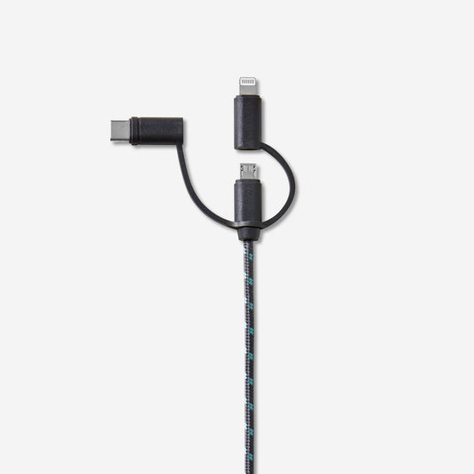 Charging cable. For USB-C, Micro USB and lightning