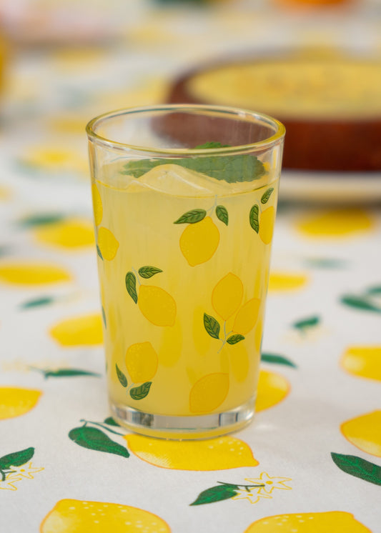 Drikkeglas med citroner - 220 ml