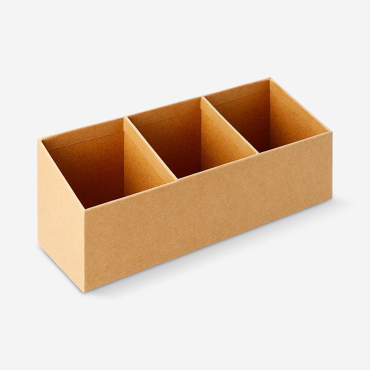 Flying Tiger Copenhagen craft paper pencil holder, 10x25 cm, ideal for office desk organization with a natural, textured design.