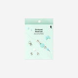 DIY keyring bead set with string