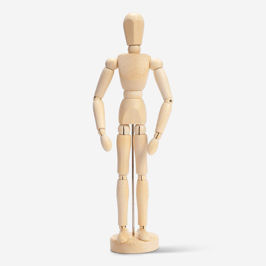 Mannequinmodel i træ - 32 cm
