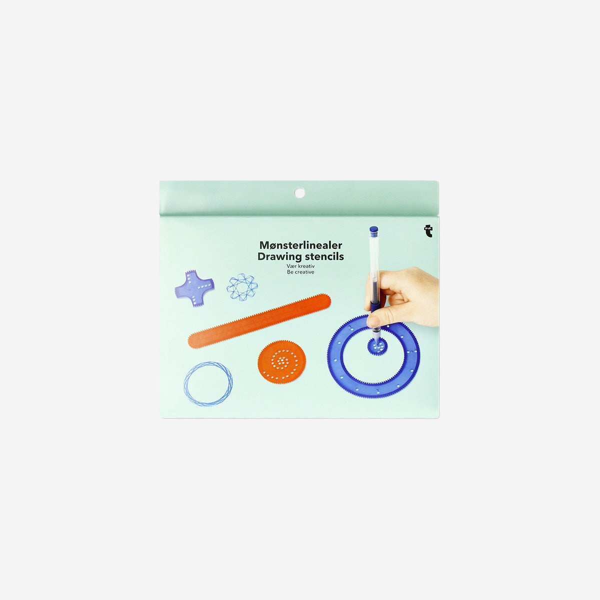 Drawing stencils kit