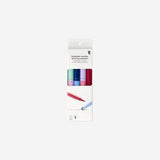 Dual tip markers med stempler - 4 stk.