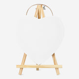 Easel with canvas