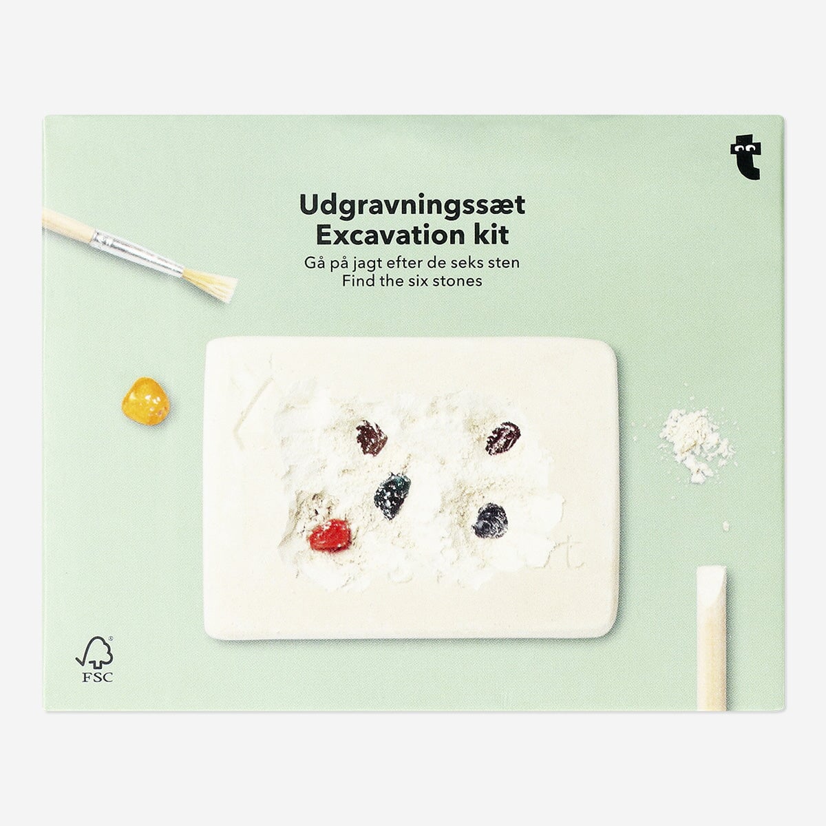Udgravningssæt - Ædelsten