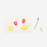 Twin markers bright shades - 12 pcs