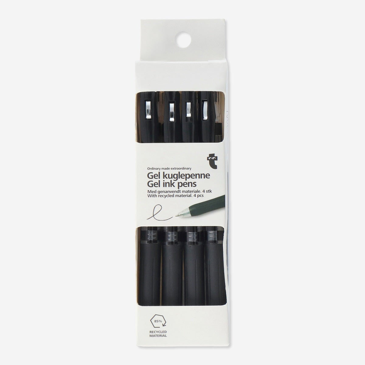 Gel ink pens. 4 pcs