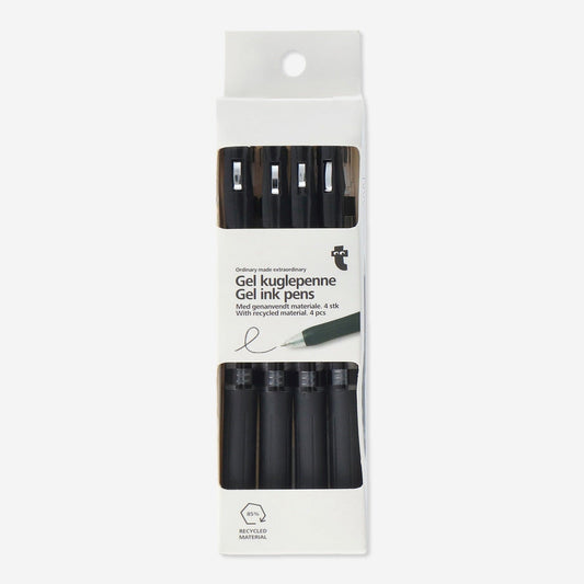 Gel ink pens. 4 pcs