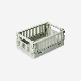 Green collapsible storage box - Small