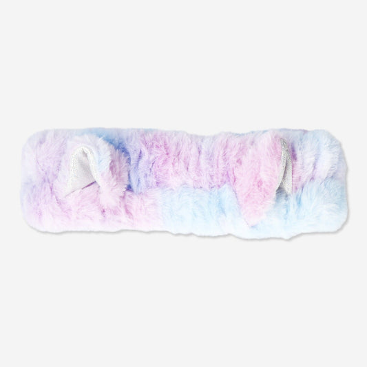 Tie-dye pandebånd med katteører
