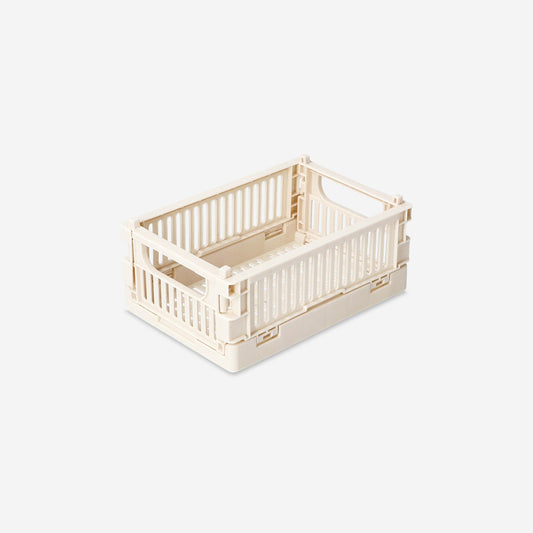 Ivory collapsible storage box - Small