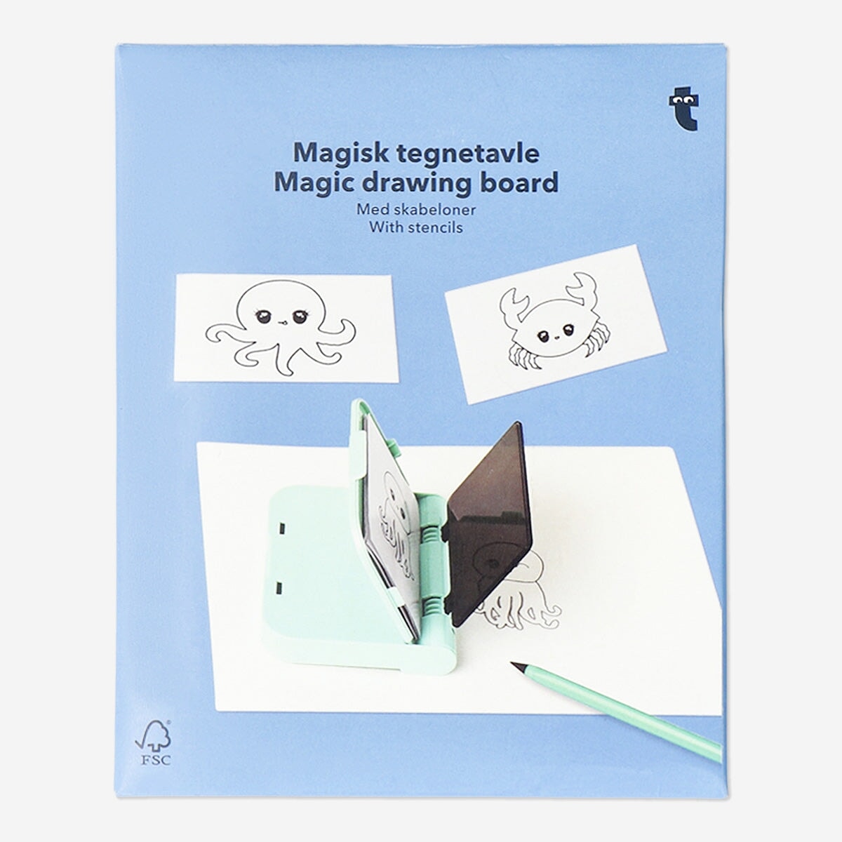 Magisk tegnebræt - med havtema