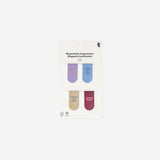 Magnetic bookmarks with quotes - 4 pcs