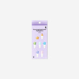 Mini cactus highlighters - 6 pcs