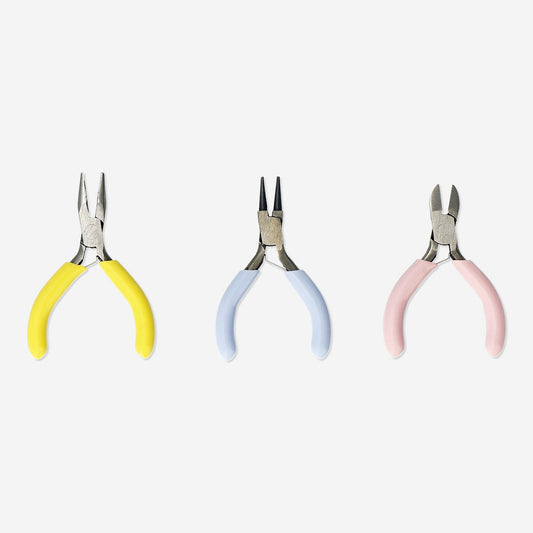 Mini jewellery pliers - 3 pcs