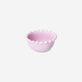 Mini pink skål med boblekant