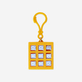 Mini tic-tac-toe game with key ring