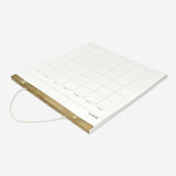 Monthly planner for hanging