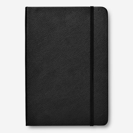 Notebook with Blank Pages and Elastic Closure - A5