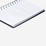 Notebook with calculator. Solar-powered